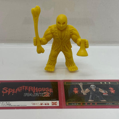 【尾張小牧店】ズーモス スプラッターハウス2 「リック・テイラー」 黄色成型 消しゴム 塩ビ WF2012冬・WF2013夏【レトロ】【中古】