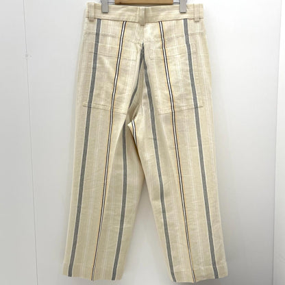 【中古】JIL SANDER | ジルサンダー ストライプ柄スラックス JSMQ310834 ベージュ サイズ：46【尾張小牧店】