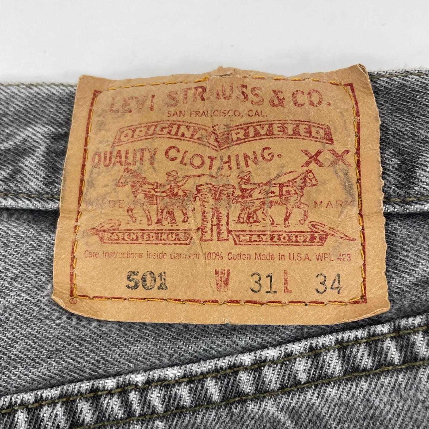 Levi's | リーバイス 501 先染め デニムパンツ ブラック サイズ：31【尾張小牧店】