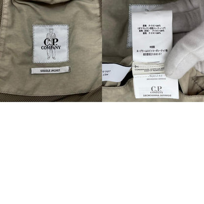 【中古】C.P.Company | シーピーカンパニー Flatt Nylon Goggle Overshirt ナイロンジャケット ベージュ サイズ：L【尾張小牧店】