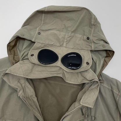 【中古】C.P.Company | シーピーカンパニー Flatt Nylon Goggle Overshirt ナイロンジャケット ベージュ サイズ：L【尾張小牧店】