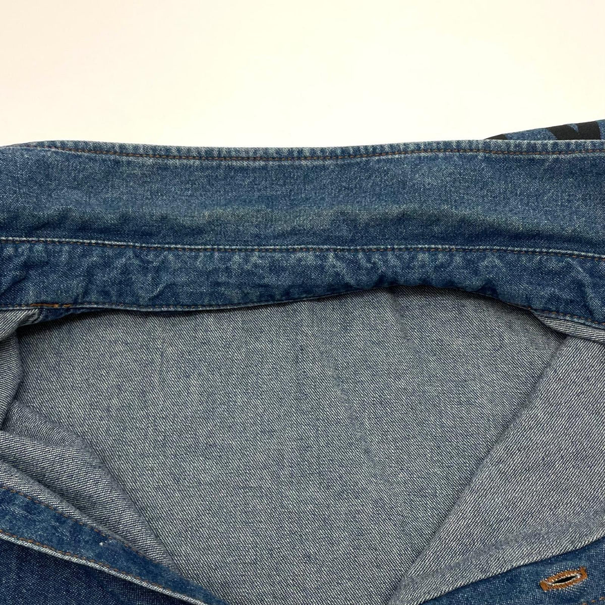 【中古】BALENCIAGA | バレンシアガ　19SS 長袖デニムシャツ 571365 TYE24 ブルー サイズ：42【尾張小牧店】