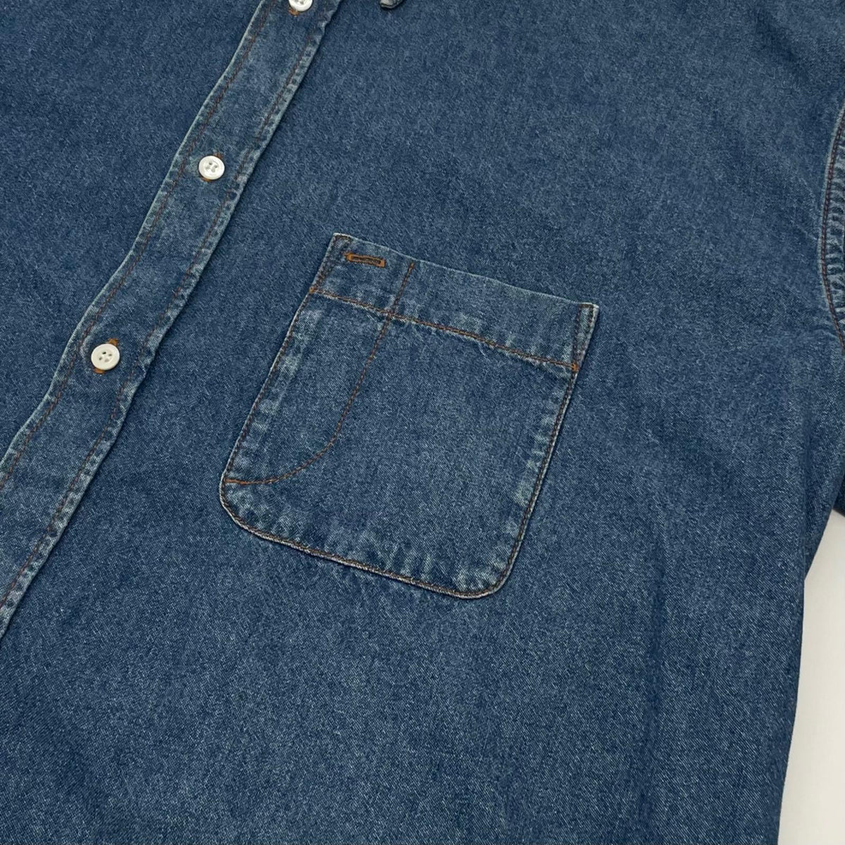 【中古】BALENCIAGA | バレンシアガ　19SS 長袖デニムシャツ 571365 TYE24 ブルー サイズ：42【尾張小牧店】