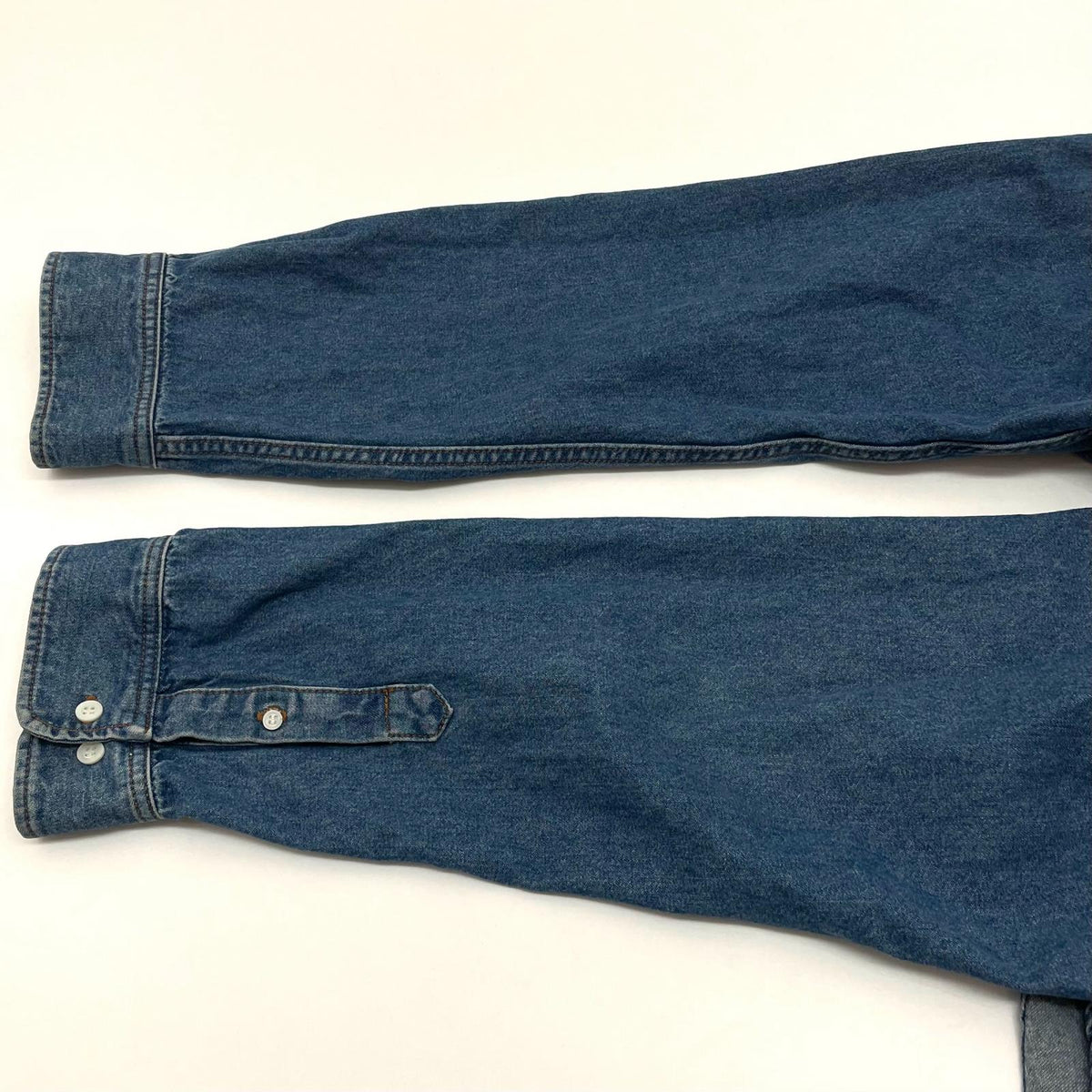【中古】BALENCIAGA | バレンシアガ　19SS 長袖デニムシャツ 571365 TYE24 ブルー サイズ：42【尾張小牧店】