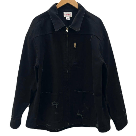 【中古】KAMIYA | カミヤ BORO Duck Jacket デニムジャケット G13JK023 ブラック サイズ：M【尾張小牧店】
