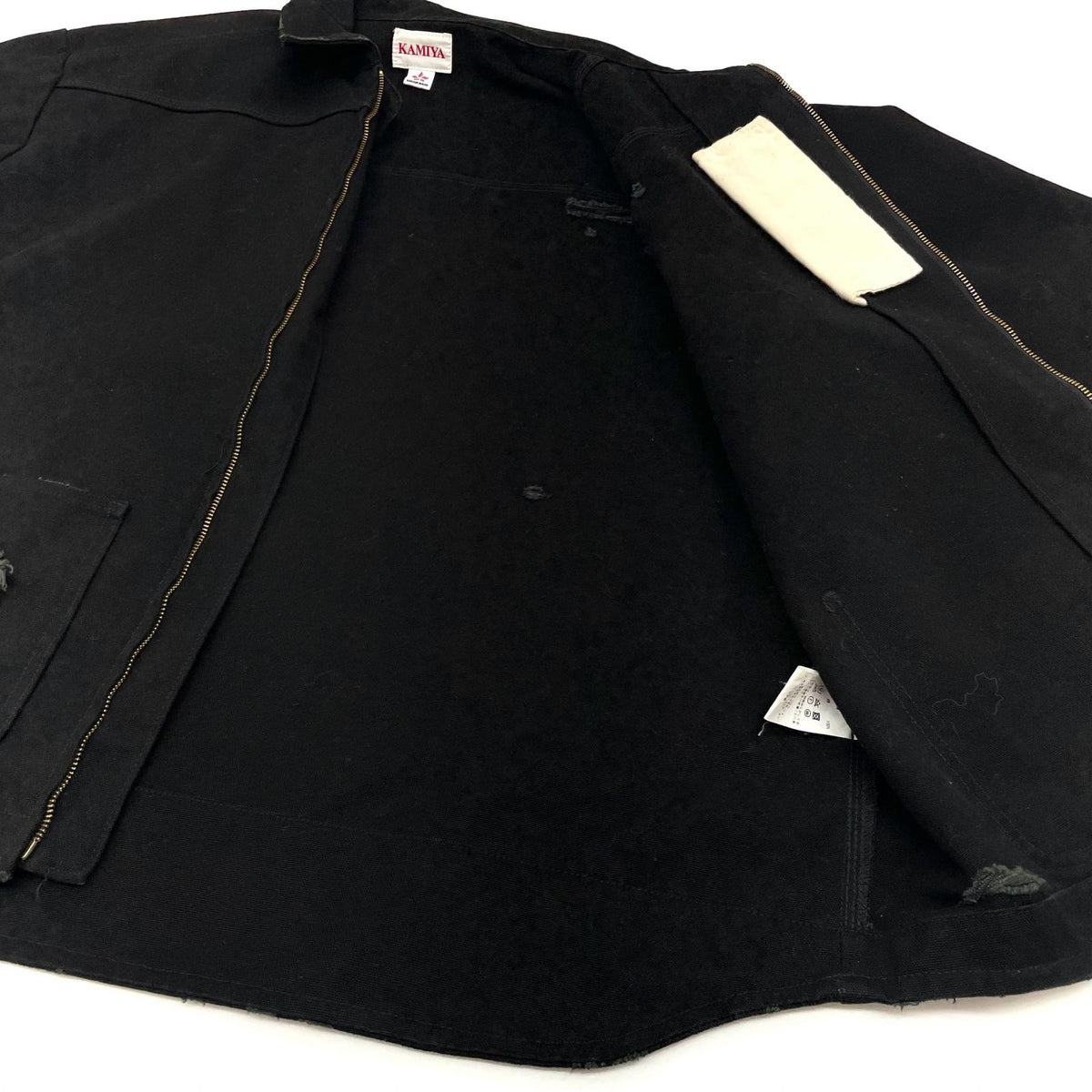 【中古】KAMIYA | カミヤ BORO Duck Jacket デニムジャケット G13JK023 ブラック サイズ：M【尾張小牧店】