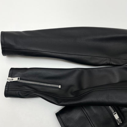 【中古】SAINT LAURENT | サンローラン Classic Motorcycle Leather Riders Jacket レザージャケット 397290 Y5YA1 ブラック サイズ：44【尾張小牧店】
