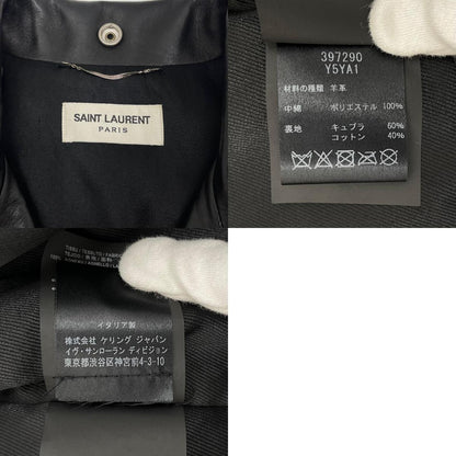 【中古】SAINT LAURENT | サンローラン Classic Motorcycle Leather Riders Jacket レザージャケット 397290 Y5YA1 ブラック サイズ：44【尾張小牧店】