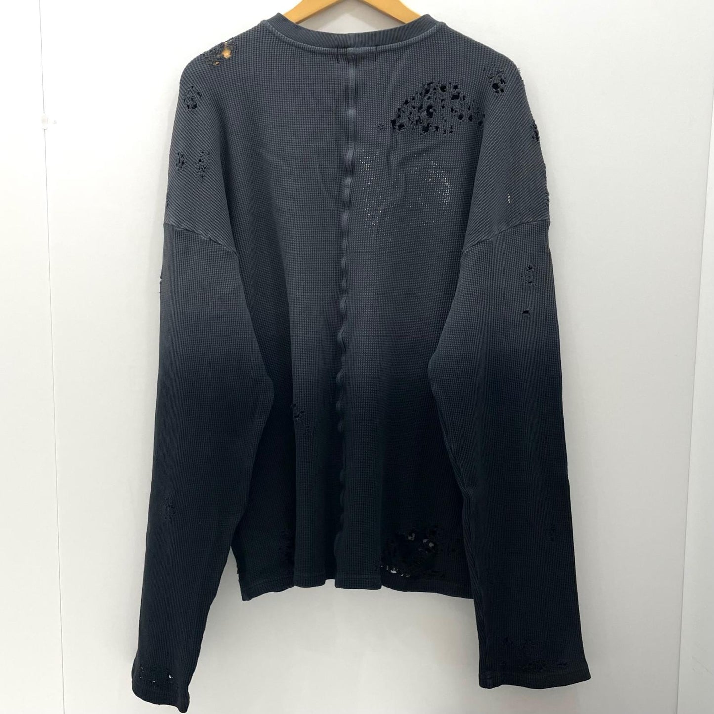 【中古】BREATH | ブレス　25AW FADE DAMAGE L/S TEE 長袖Ｔシャツ BR25AW-C5003 グレー サイズ：XXL【尾張小牧店】