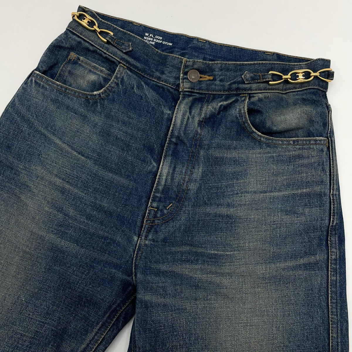【中古】CELINE | セリーヌ JEANS MARGARET デニムパンツ N286 930F 07UW ブルー サイズ：28【尾張小牧店】
