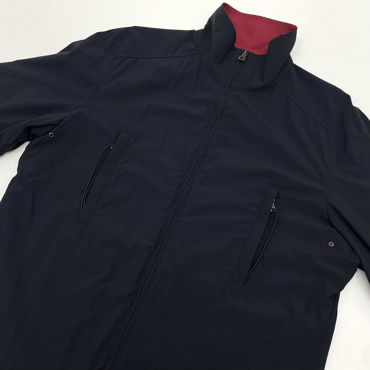 【中古】PRADA | プラダ　リバーシブル ナイロンジャケット ブラック サイズ：M【尾張小牧店】