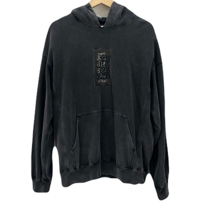 【中古】BlackEyePatch | ブラックアイパッチ 裏起毛　長袖パーカー グレー サイズ：XL【尾張小牧店】
