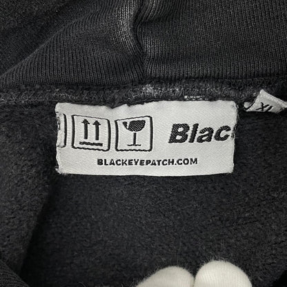 【中古】BlackEyePatch | ブラックアイパッチ 裏起毛　長袖パーカー グレー サイズ：XL【尾張小牧店】