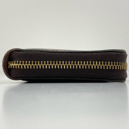 【中古】LOUIS VUITTON | ルイ・ヴィトン ジッピー コインパース モノグラム コインケース ラウンドファスナー M60067 ブラウン【尾張小牧店】3635