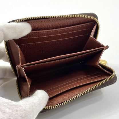 【中古】LOUIS VUITTON | ルイ・ヴィトン ジッピー コインパース モノグラム コインケース ラウンドファスナー M60067 ブラウン【尾張小牧店】3635