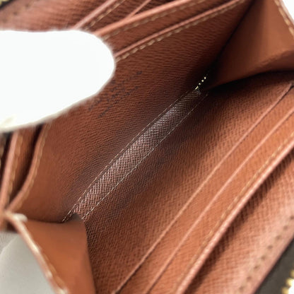 【中古】LOUIS VUITTON | ルイ・ヴィトン ジッピー コインパース モノグラム コインケース ラウンドファスナー M60067 ブラウン【尾張小牧店】3635