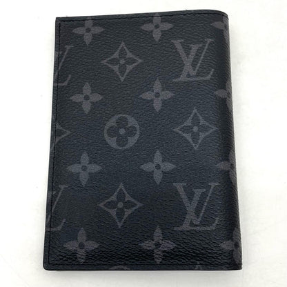【中古】LOUIS VUITTON | ルイ・ヴィトン　クーヴェルテュール パスポールNM パスポートケース M64501　ブラック【尾張小牧店】