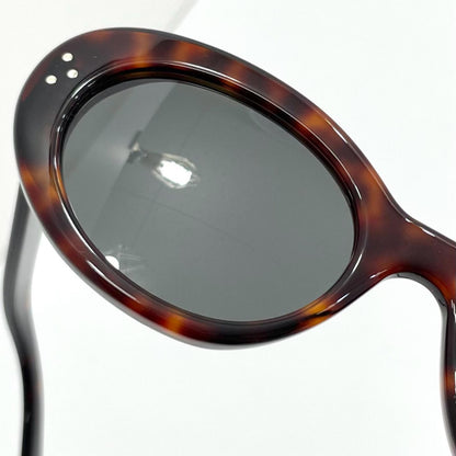 【中古】CELINE | セリーヌ キャットアイ S193 オーバル サングラス CL40193I ダーク ハバナ ブラウン【尾張小牧店】