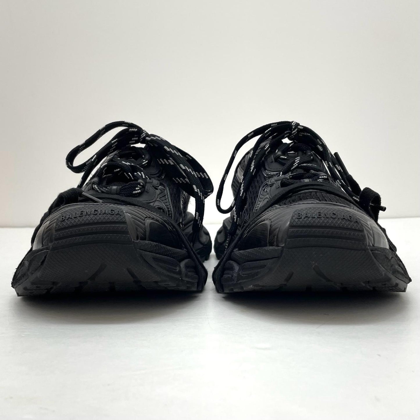 【中古】BALENCIAGA | バレンシアガ　3XL Mule スリッポン スニーカー　靴　742672　ブラック 29cm【尾張小牧店】