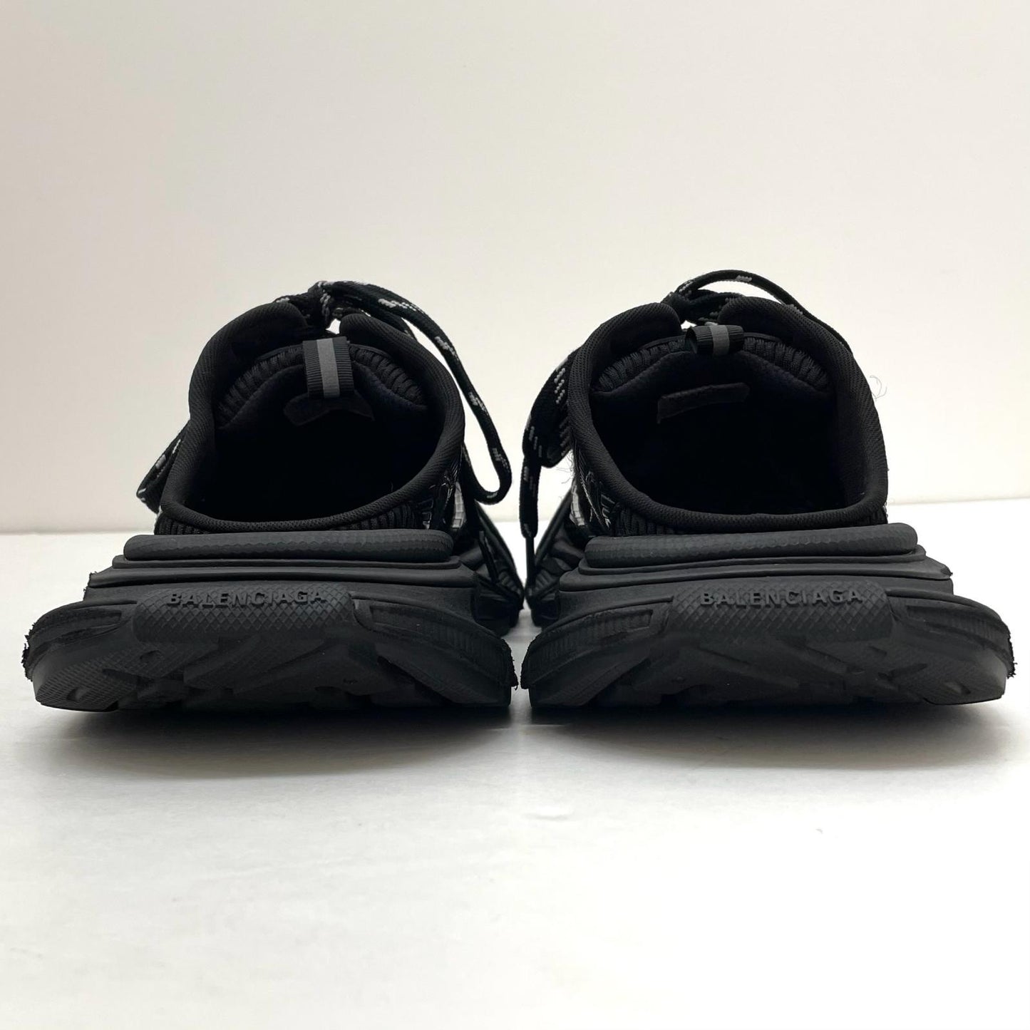 【中古】BALENCIAGA | バレンシアガ　3XL Mule スリッポン スニーカー　靴　742672　ブラック 29cm【尾張小牧店】