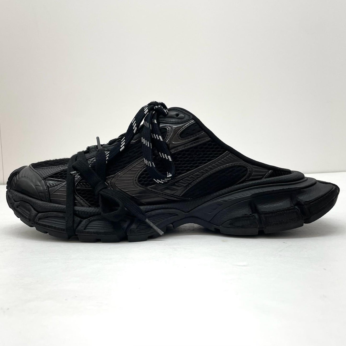 【中古】BALENCIAGA | バレンシアガ　3XL Mule スリッポン スニーカー　靴　742672　ブラック 29cm【尾張小牧店】