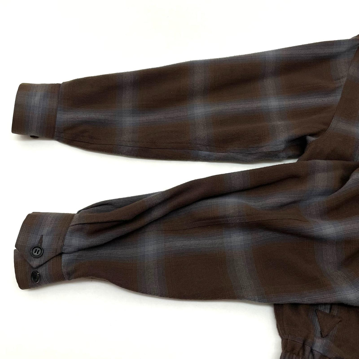 【中古】WACKOMARIA | ワコマリア　24SS OMBRE CHECK 50S JACKET チェック柄ジャケット 24SS-WMO-BL18 ブラウン サイズ：M【尾張小牧店】
