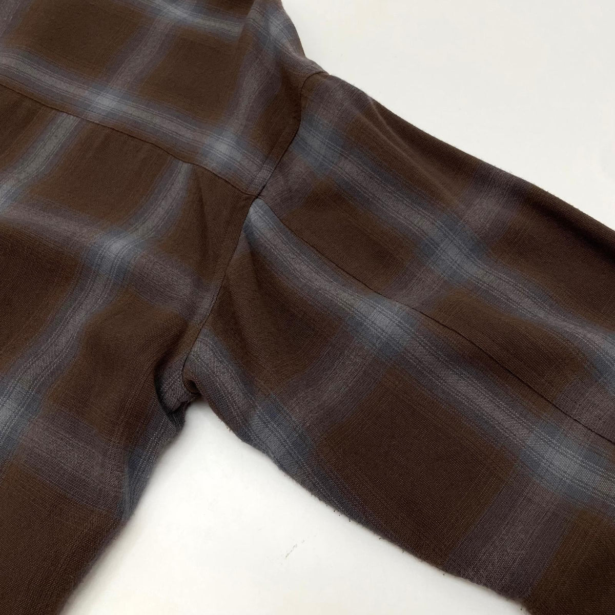 【中古】WACKOMARIA | ワコマリア　24SS OMBRE CHECK 50S JACKET チェック柄ジャケット 24SS-WMO-BL18 ブラウン サイズ：M【尾張小牧店】