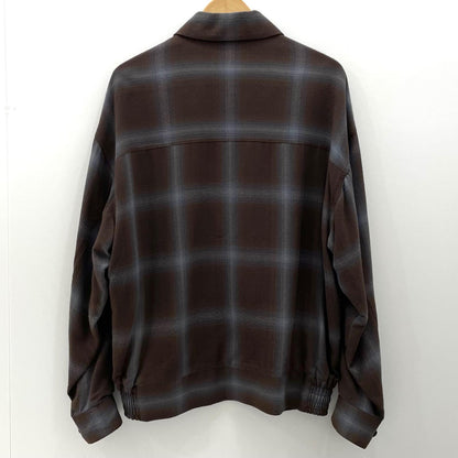 【中古】WACKOMARIA | ワコマリア　24SS OMBRE CHECK 50S JACKET チェック柄ジャケット 24SS-WMO-BL18 ブラウン サイズ：M【尾張小牧店】