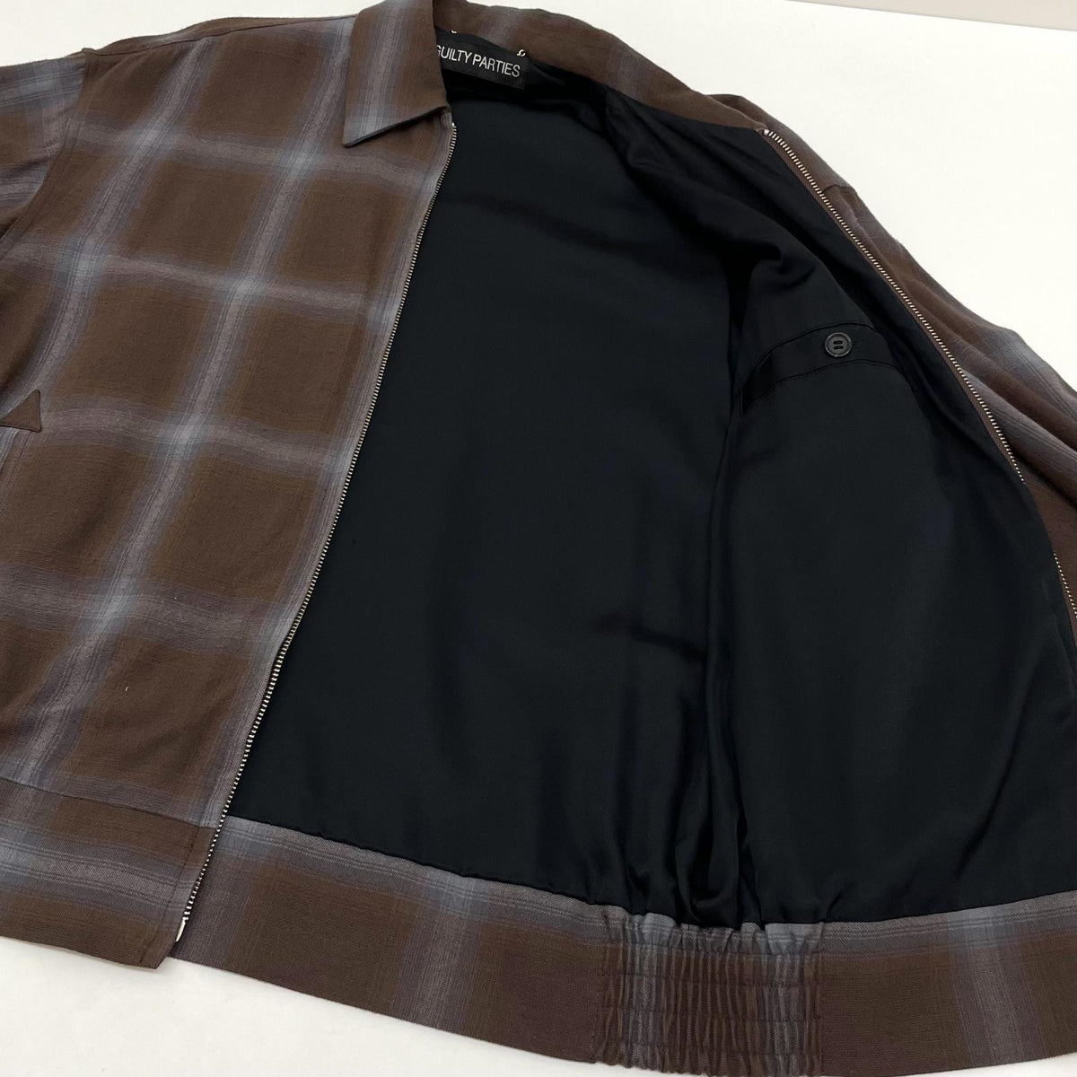 【中古】WACKOMARIA | ワコマリア　24SS OMBRE CHECK 50S JACKET チェック柄ジャケット 24SS-WMO-BL18 ブラウン サイズ：M【尾張小牧店】