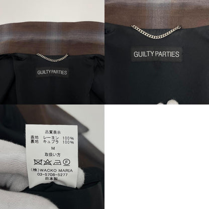 【中古】WACKOMARIA | ワコマリア　24SS OMBRE CHECK 50S JACKET チェック柄ジャケット 24SS-WMO-BL18 ブラウン サイズ：M【尾張小牧店】