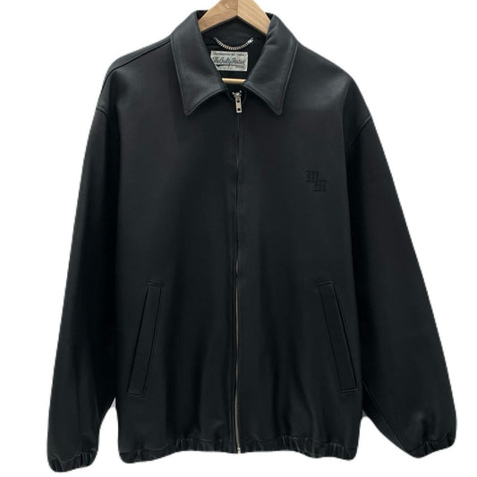 【中古】WACKOMARIA | ワコマリア　24SS LEATHER JACKET TYPE-2 レザージャケット 24SS-WMO-JK03 ブラック サイズ：M【尾張小牧店】