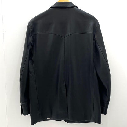 【中古】WACKOMARIA | ワコマリア　22AW LEATHER 50'S JACKET レザージャケット 22FW-WMO-BL01 ブラック サイズ：M【尾張小牧店】
