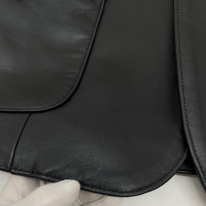【中古】WACKOMARIA | ワコマリア　22AW LEATHER 50'S JACKET レザージャケット 22FW-WMO-BL01 ブラック サイズ：M【尾張小牧店】