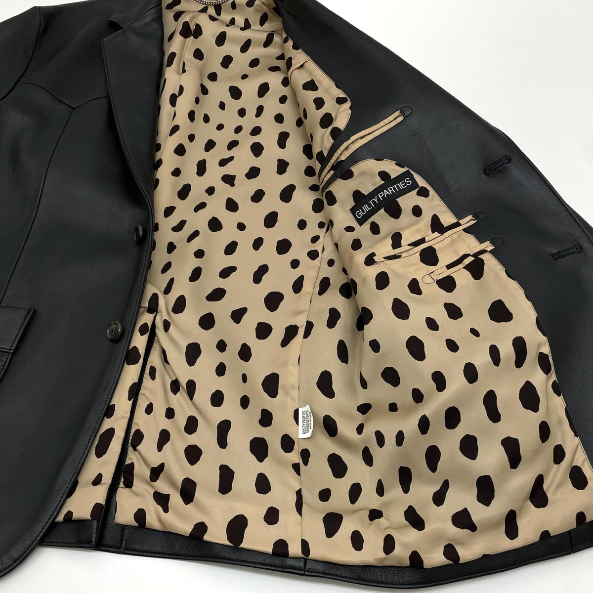 【中古】WACKOMARIA | ワコマリア　22AW LEATHER 50'S JACKET レザージャケット 22FW-WMO-BL01 ブラック サイズ：M【尾張小牧店】