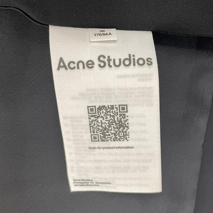 【中古】ACNE STUDIOS | アクネストゥディオズ V NECK VEST ベスト RW-WN-SUIT000033 ブラック サイズ：36【尾張小牧店】