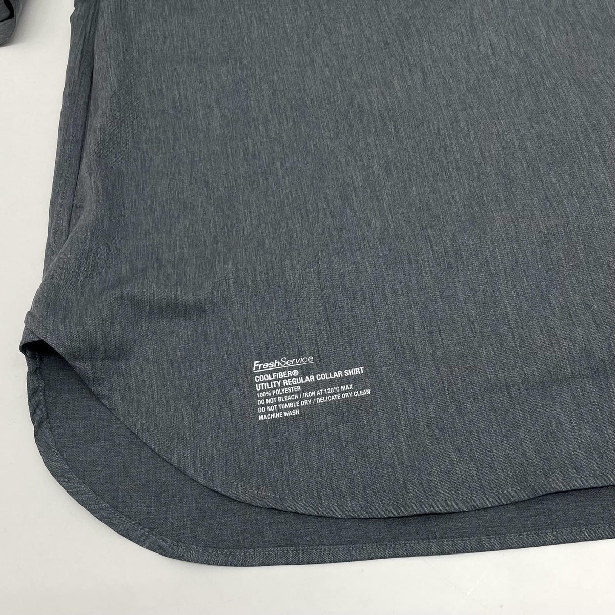 【中古】FreshService | フレッシュサービス　26SS COOLFIBER UTILITY REGULAR SHIRT 長袖シャツ FSC261-50270 グレー サイズ：L【尾張小牧店】