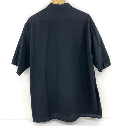 blurhms | ブラームス Hard Twist Chambray Work Shirt S/S 半袖シャツ bROOTS26S4 ブラック サイズ：3【尾張小牧店】