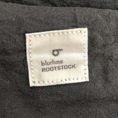 blurhms | ブラームス Hard Twist Chambray Work Shirt S/S 半袖シャツ bROOTS26S4 ブラック サイズ：3【尾張小牧店】