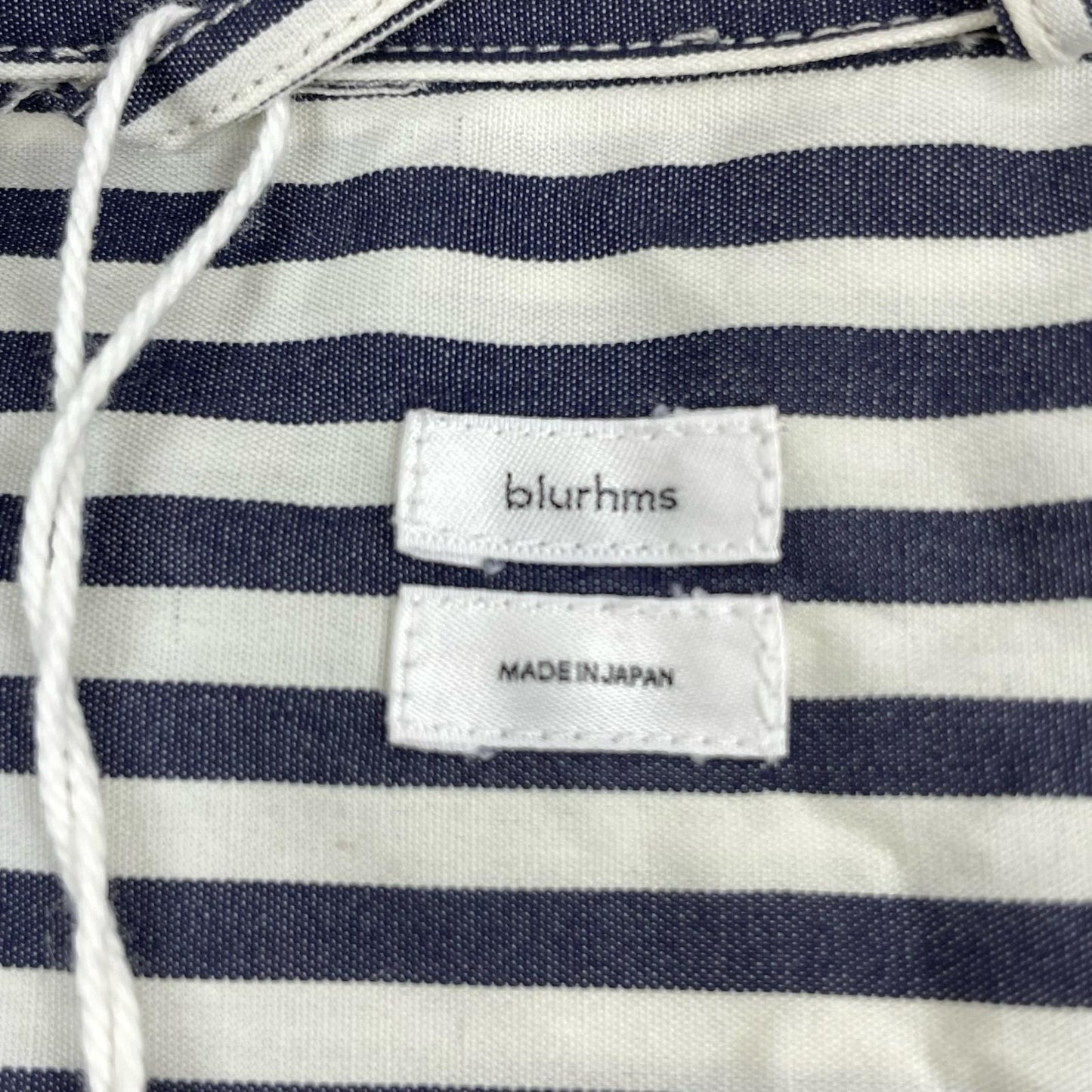 blurhms | ブラームス Stripe Half-Sleeve Shirt 半袖シャツ BHS26S036STR サイズ：2【尾張小牧店】