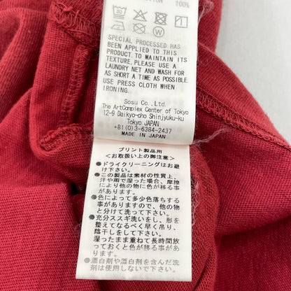 REAL TORCH Distressed Pocket T-shirt 半袖Ｔシャツ G16TS090 レッド サイズ：M【尾張小牧店】
