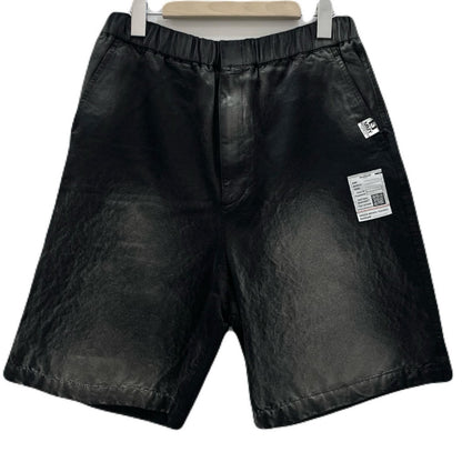 【中古】MIHARA YASUHIRO | ミハラヤスヒロ 25SS Sun Faded Like Satin Shorts ショートパンツ J16PT142 ブラック サイズ：46【尾張小牧店】
