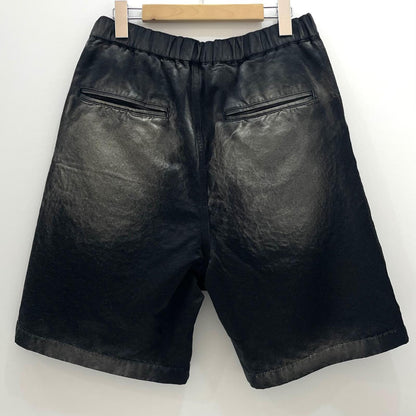 【中古】MIHARA YASUHIRO | ミハラヤスヒロ 25SS Sun Faded Like Satin Shorts ショートパンツ J16PT142 ブラック サイズ：46【尾張小牧店】