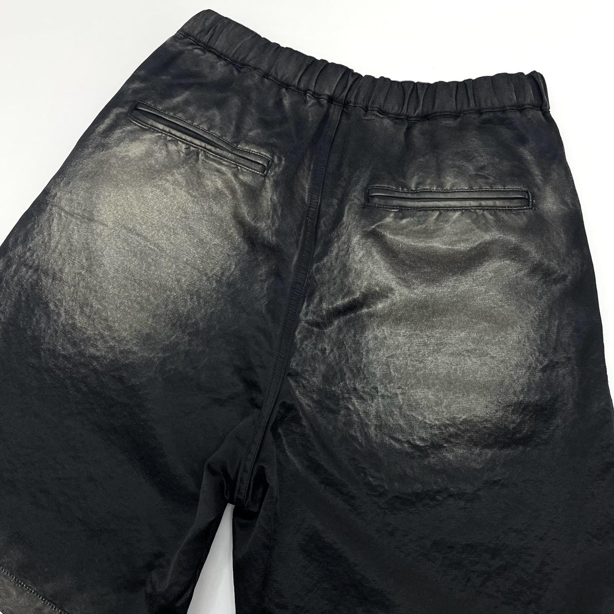 【中古】MIHARA YASUHIRO | ミハラヤスヒロ 25SS Sun Faded Like Satin Shorts ショートパンツ J16PT142 ブラック サイズ：46【尾張小牧店】
