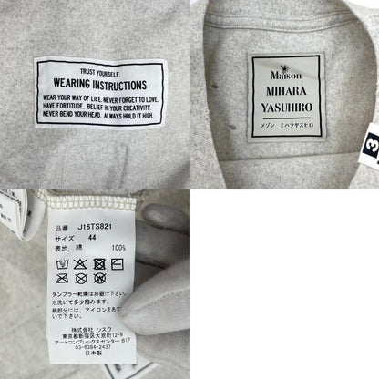 【中古】MIHARA YASUHIRO | ミハラヤスヒロ 26SS Kids Sticker Printed T-shirt 半袖Ｔシャツ J16TS821 グレー サイズ：44【尾張小牧店】