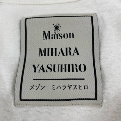 MIHARA YASUHIRO | ミハラヤスヒロ Leon Doodle Printed T-shirt 半袖Ｔシャツ J16TS862 ホワイト サイズ：44【尾張小牧店】