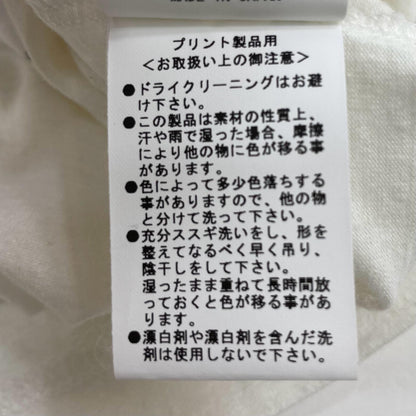 MIHARA YASUHIRO | ミハラヤスヒロ Leon Doodle Printed T-shirt 半袖Ｔシャツ J16TS862 ホワイト サイズ：44【尾張小牧店】