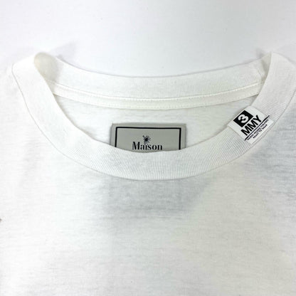 MIHARA YASUHIRO | ミハラヤスヒロ Leon Doodle Printed T-shirt 半袖Ｔシャツ J16TS862 ホワイト サイズ：46【尾張小牧店】