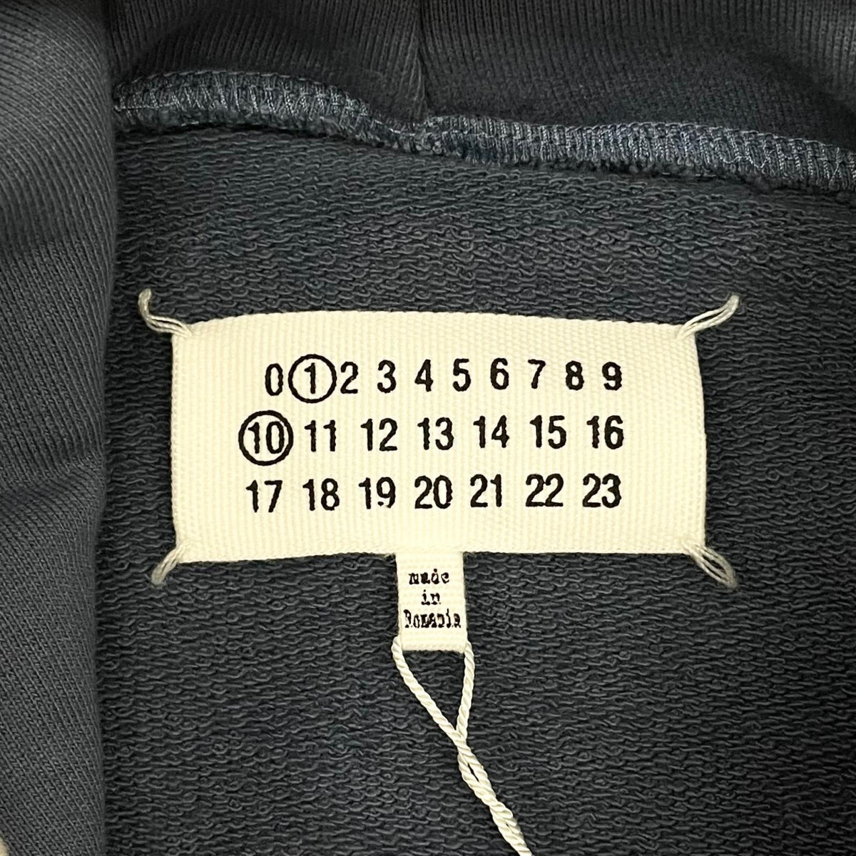 【中古】Maison Margiela | メゾンマルジェラ　スウェット 長袖パーカー S50GU0167 S25503 ブルー サイズ：46【尾張小牧店】