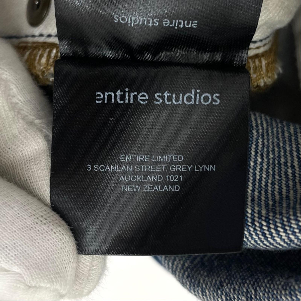 【中古】entire studios | エンタイアスタジオ SPAR SHORTS デニム ショートパンツ ESSS26SH01259 ブルー サイズ：M【尾張小牧店】