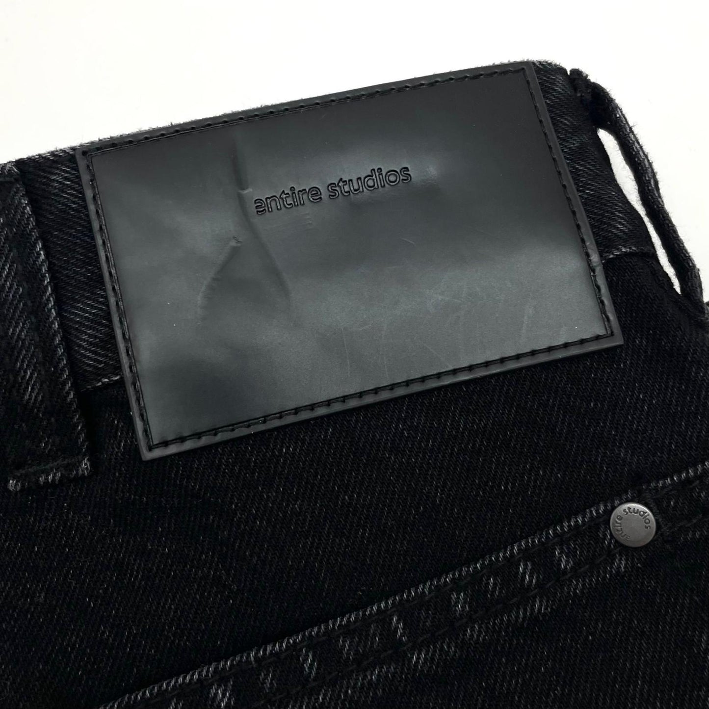 【中古】entire studios | エンタイアスタジオ　26SS GEM JEANS デニムパンツ ESSS26DP03012 ブラック サイズ：S【尾張小牧店】